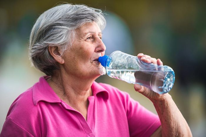 Hydration importance summer seniors caregivers senior