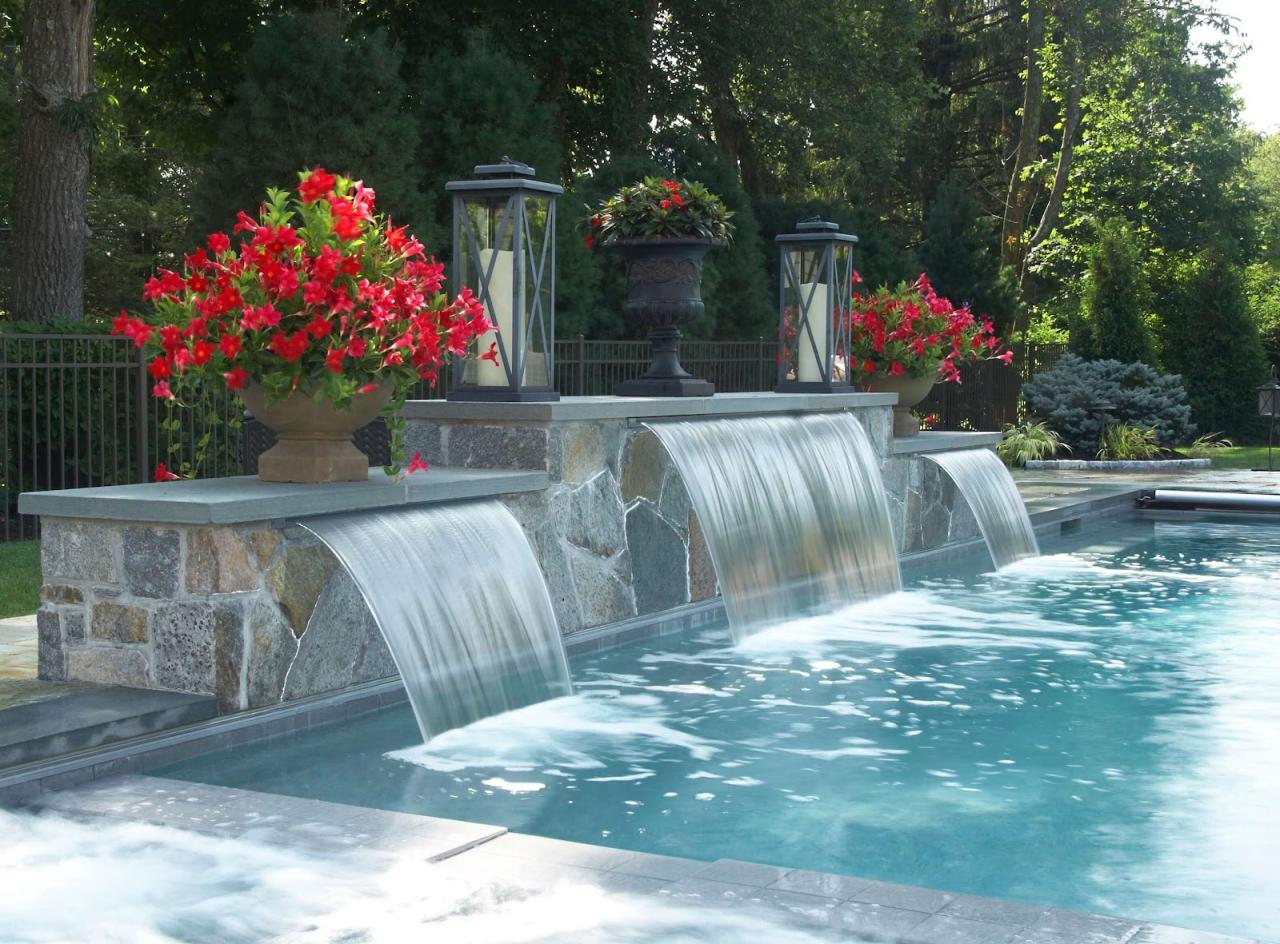 Like many pools at the base of waterfalls